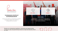 Desktop Screenshot of bransoncentre.org